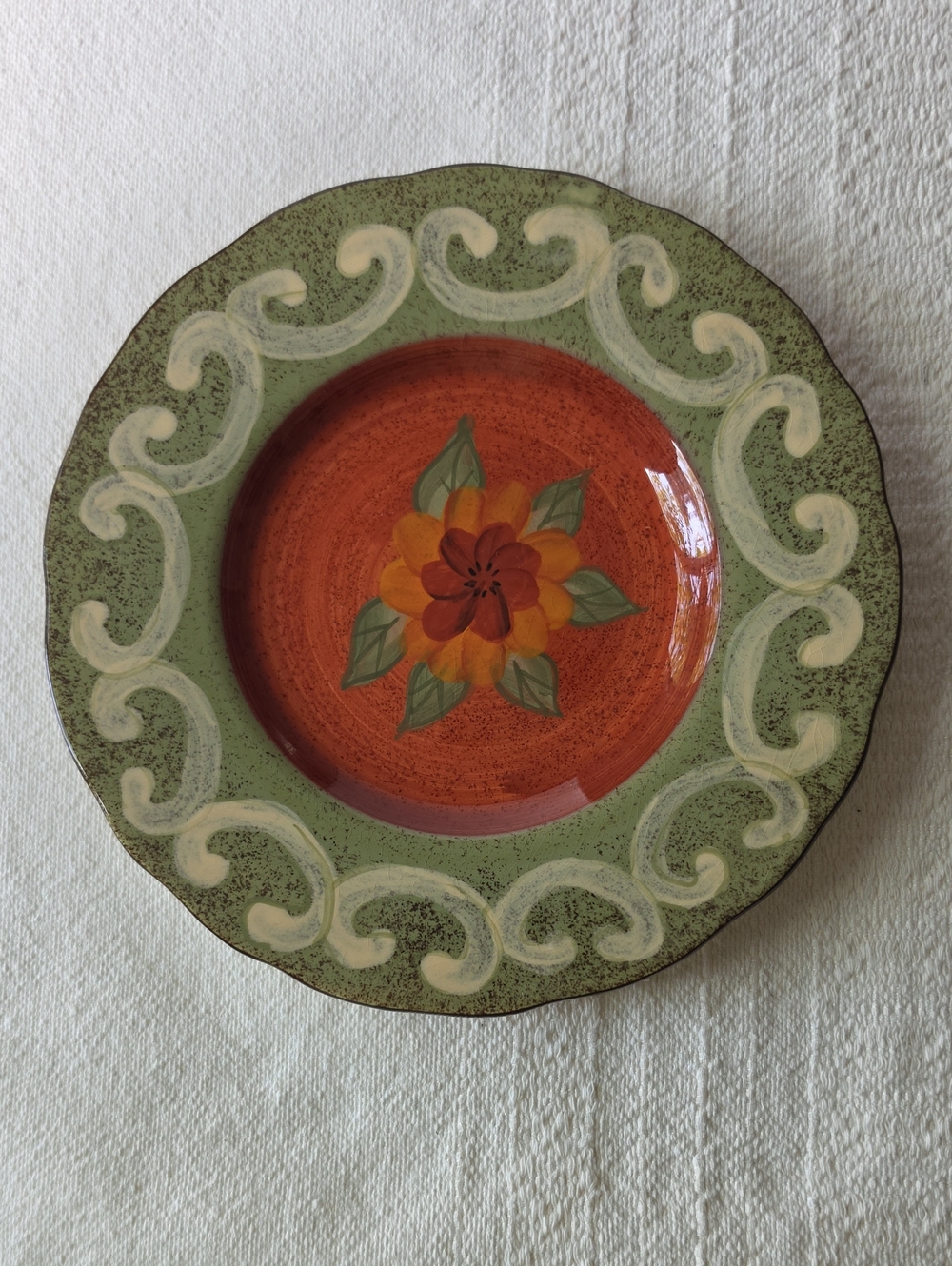 Casa Cristina Home Collection By Cbk Vintage Plate